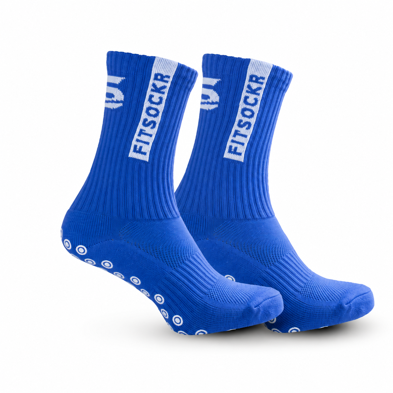 FitSockr Gripsokken One - Blauw - 2 Paar
