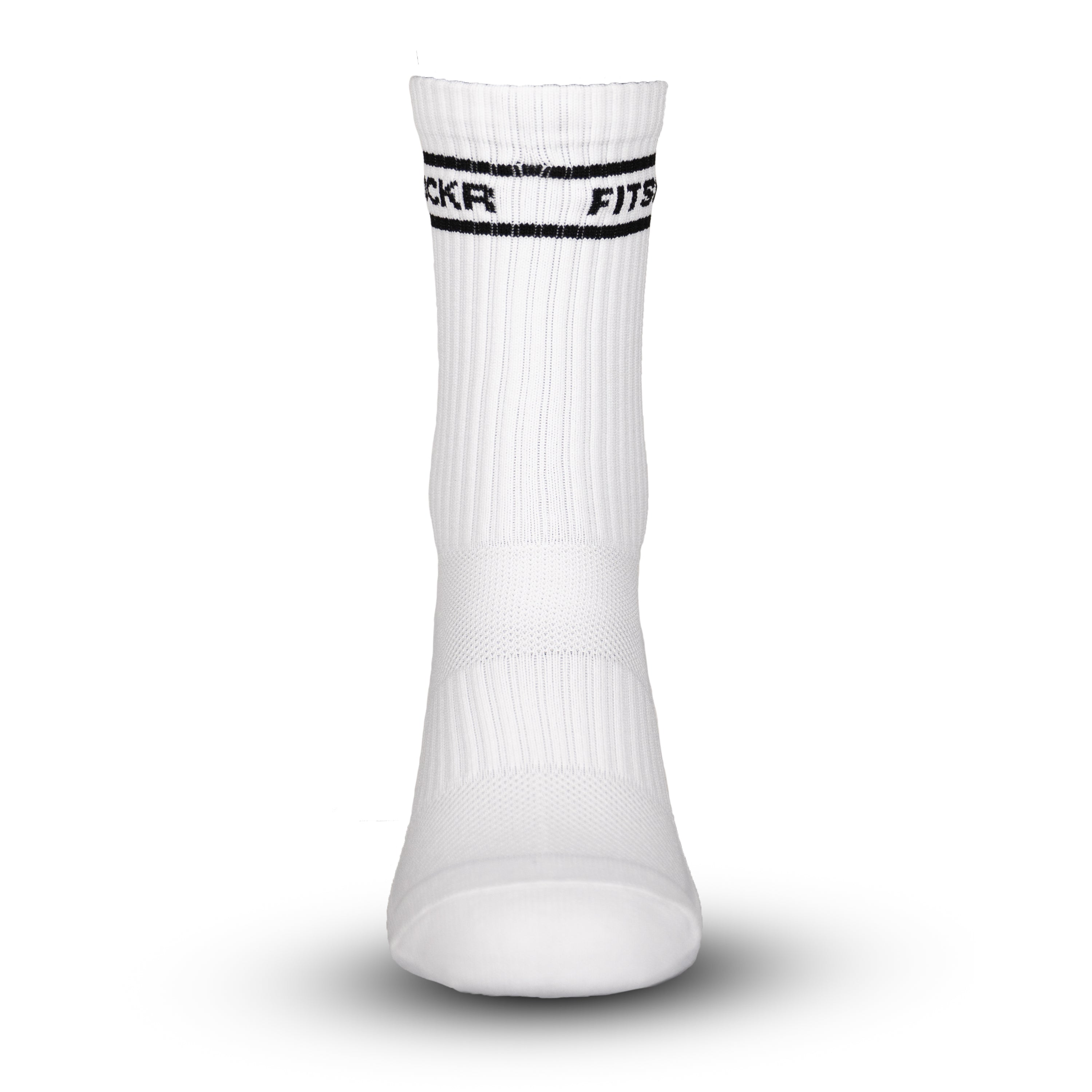 FitSockr Gripsokken Stripe - Wit