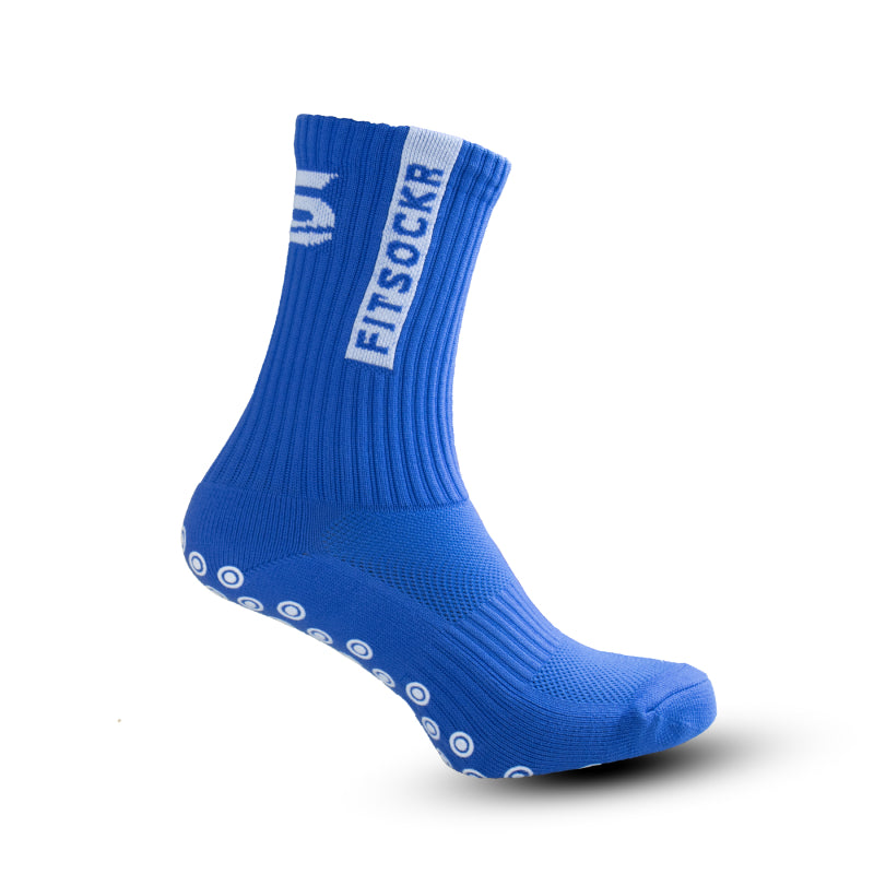 FitSockr Gripsokken Blauw