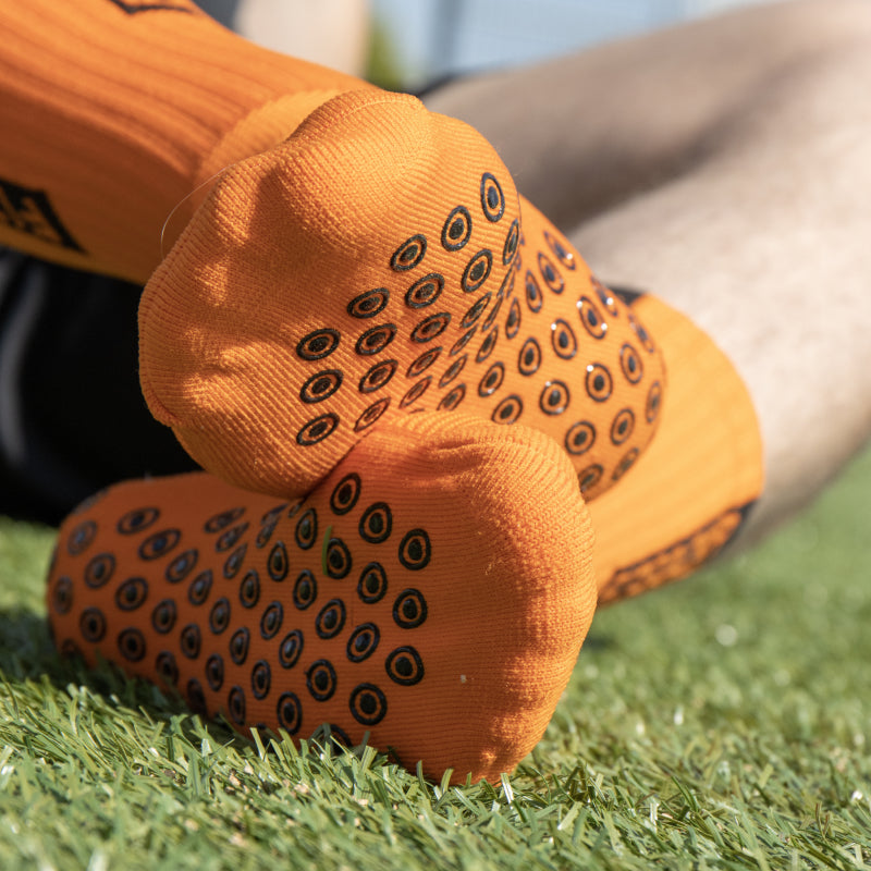 FitSockr Gripsokken - Oranje