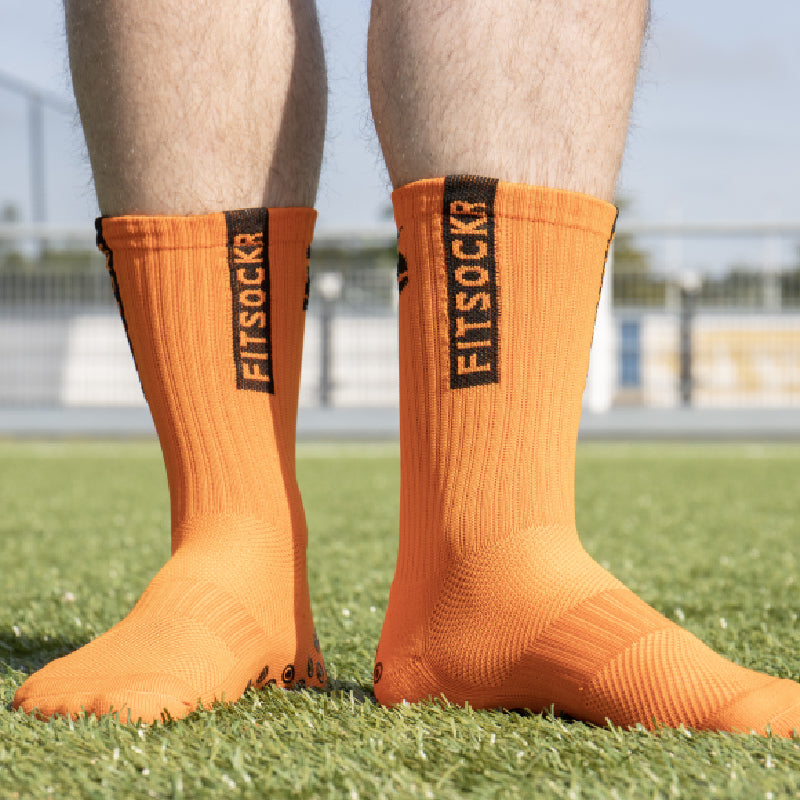 FitSockr Gripsokken - Orange