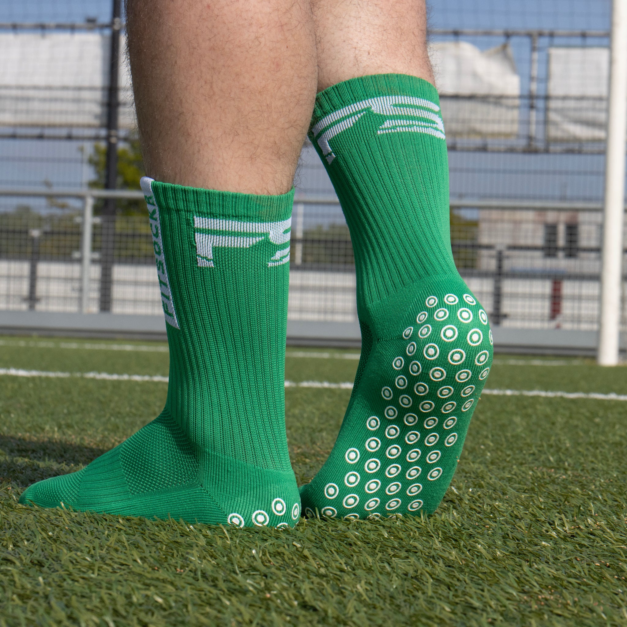 FitSockr Gripsokken Groen