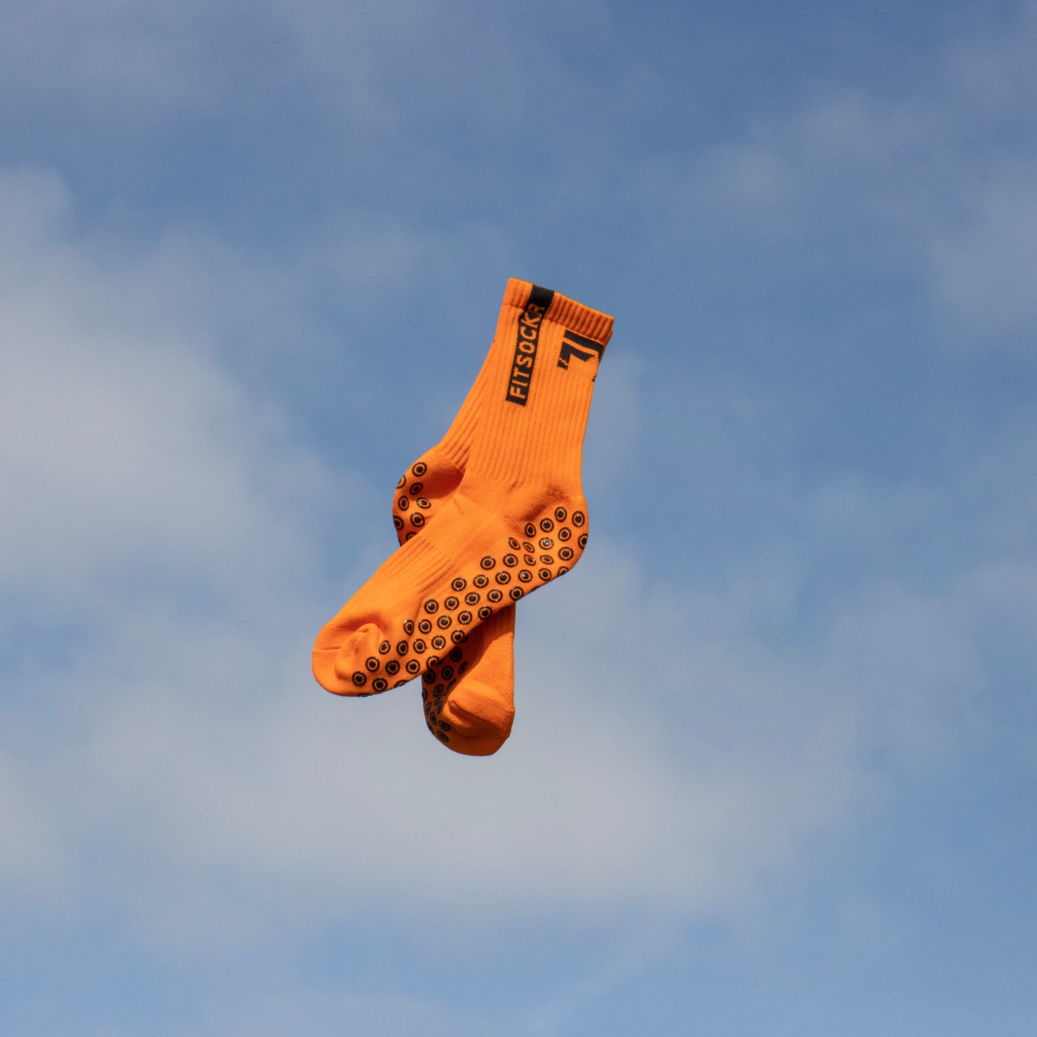 FitSockr Gripsokken Oranje
