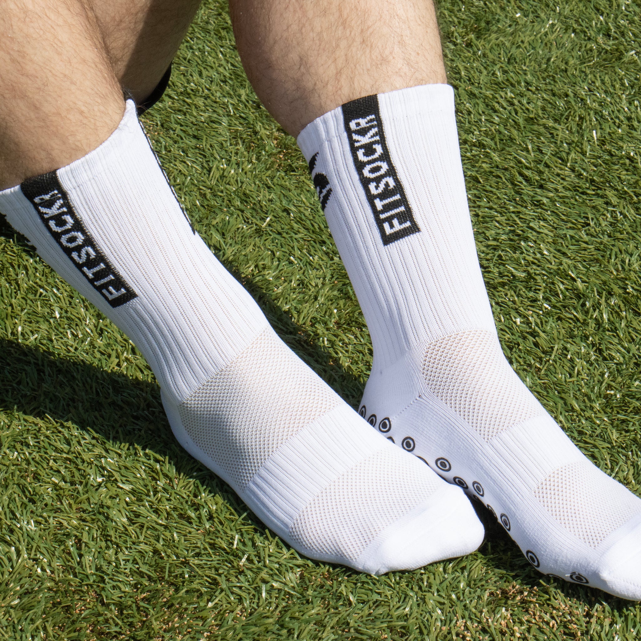 FitSockr Gripsokken Wit