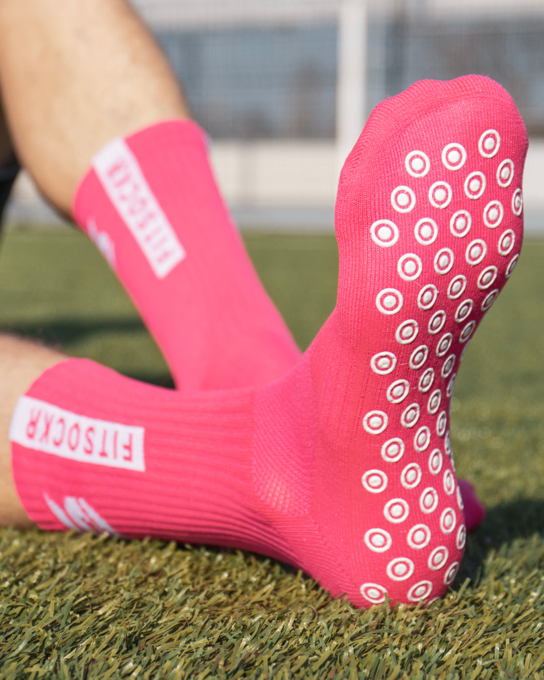 FitSockr Gripsokken - Roze