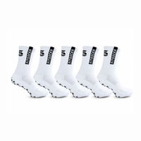 FitSockr Gripsokken One - Wit - 5 paar