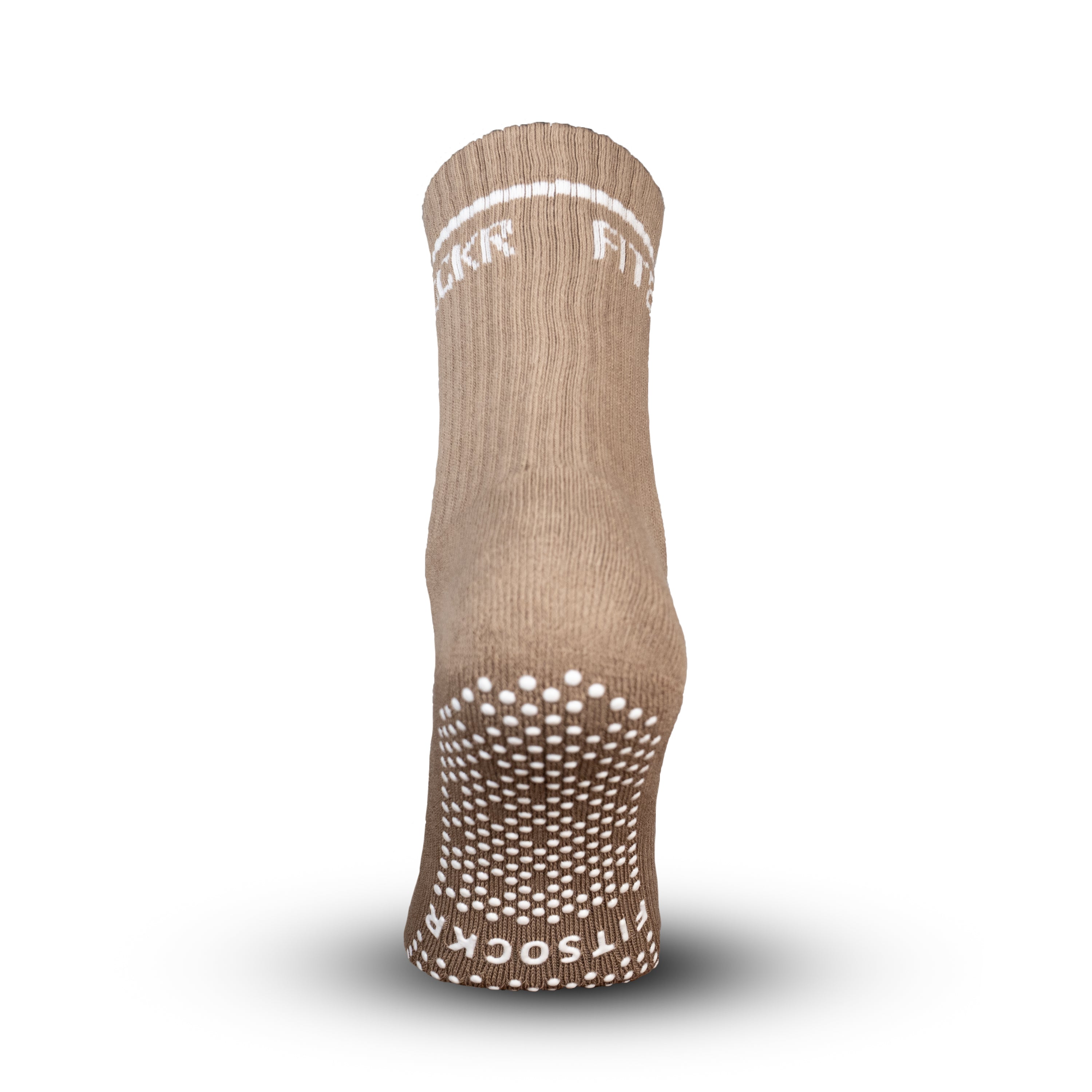 FitSockr Gripsokken Balance - Pilates - Bruin 3 paar