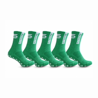 FitSockr Gripsokken One - Groen - 5 paar