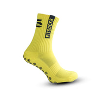 FitSockr Gripsokken One - Geel