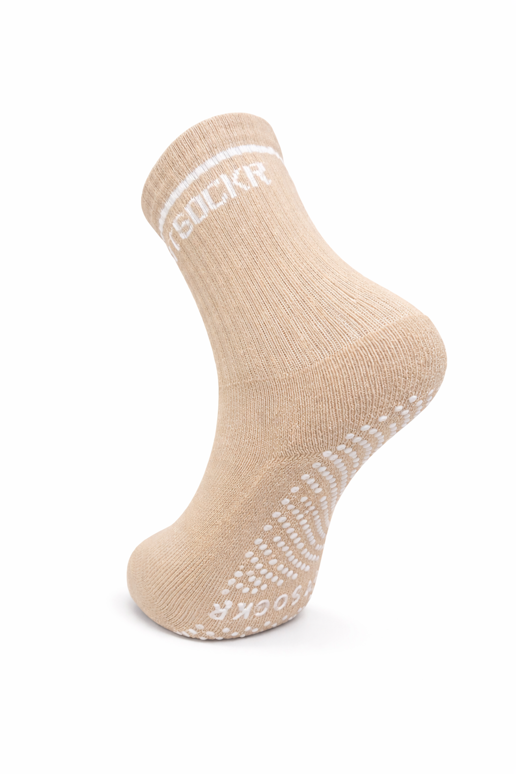 FitSockr Gripsokken Balance - Pilates - Beige