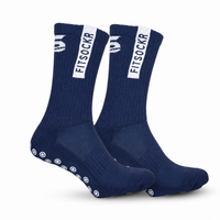 FitSockr Gripsokken One - Marine Blauw - 2 Paar