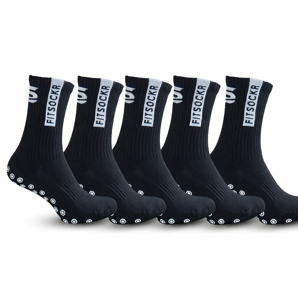 5 PACK GRIPSOKKEN ONE MAAT M