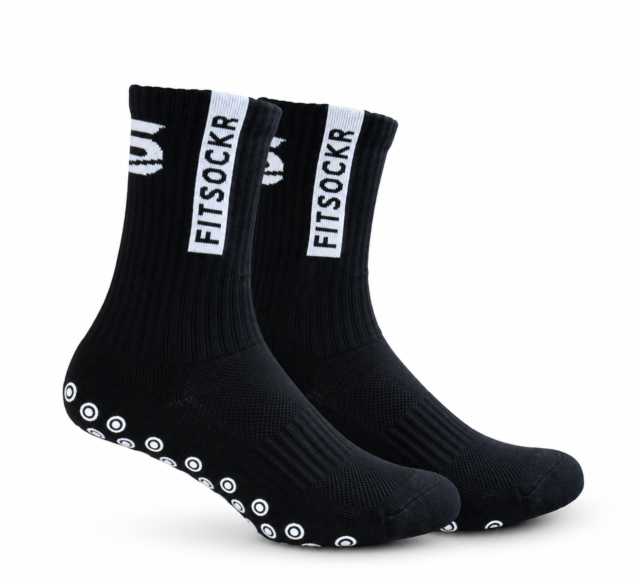 FitSockr Gripsokken One - Zwart - 2 Paar